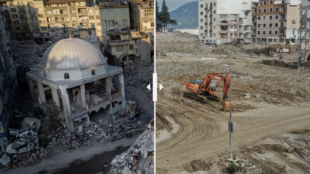 Fotky ukazují, jak to vypadá v místech strašlivé zkázy rok poté